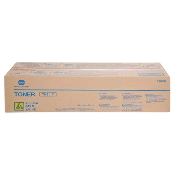 Konica-Minolta C451,550 sárga toner TN611Y (eredeti)