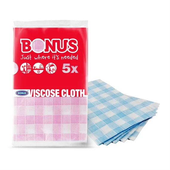 Mosogató kendő 5 db/csomag Viszkóz Bonus B347