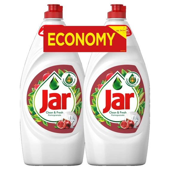 Mosogatószer 2x900ml kézi Jar gránátalma