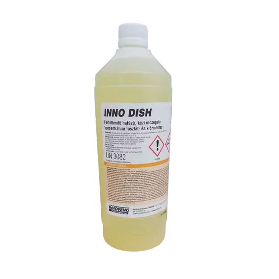 Mosogatószer 1000 ml., kézi, fertőtlenítő hatással Inno-Dish