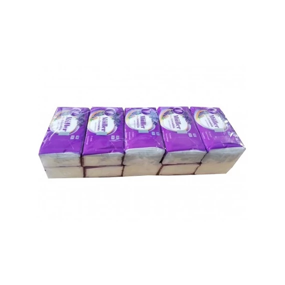 Müller mézes-levendulás 3 rétegű 10x10 db/csomag papír zsebkendő