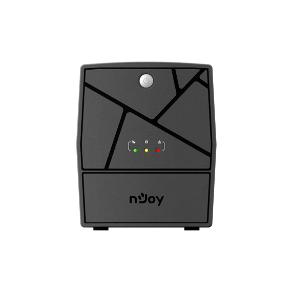 NJOY Szünetmentes 1000VA - Keen 1000 USB (4 Schuko, line-interaktív, USB menedzsment, RJ11/45 vonalvédelem, fekete)