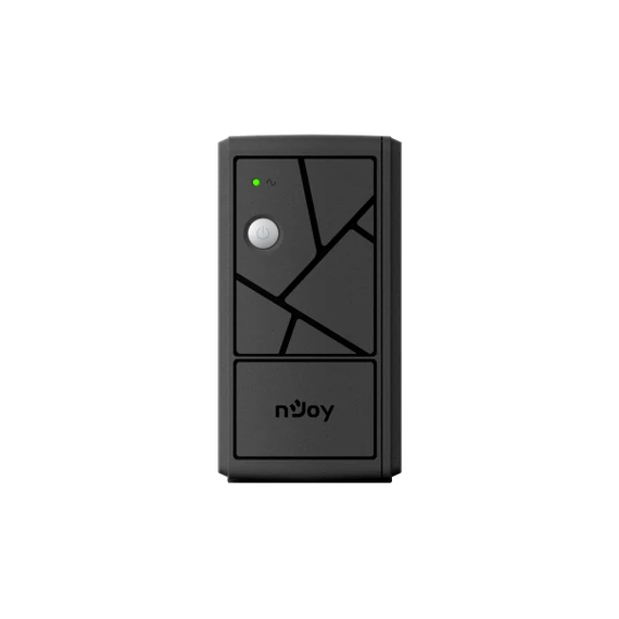 NJOY Szünetmentes 600VA - Keen 600 USB (2 Schuko, line-interaktív, USB menedzsment, RJ11/45 vonalvédelem, fekete)