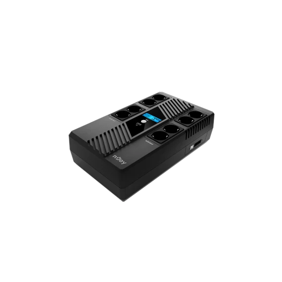 Njoy UPCSBLS680TTOAZ01B Token 800 LCD 800VA UPS
