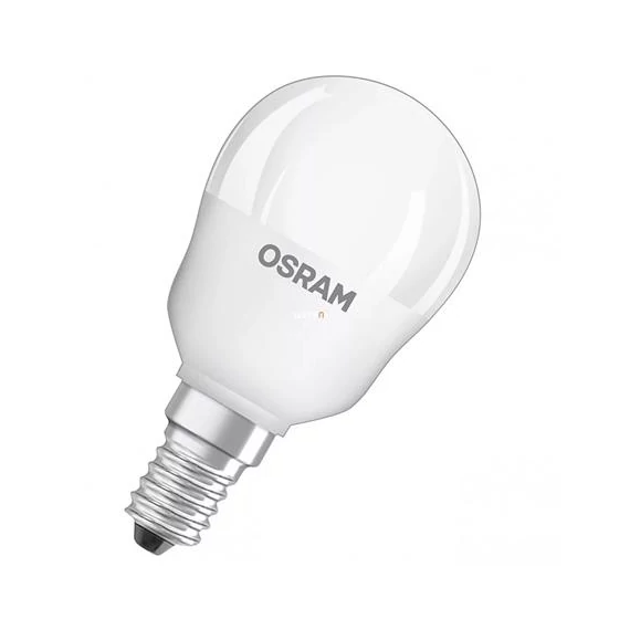 LED izzó, E14, kisgömb, P48, 8W, 806lm, 4000K (HF), OSRAM "Value"
