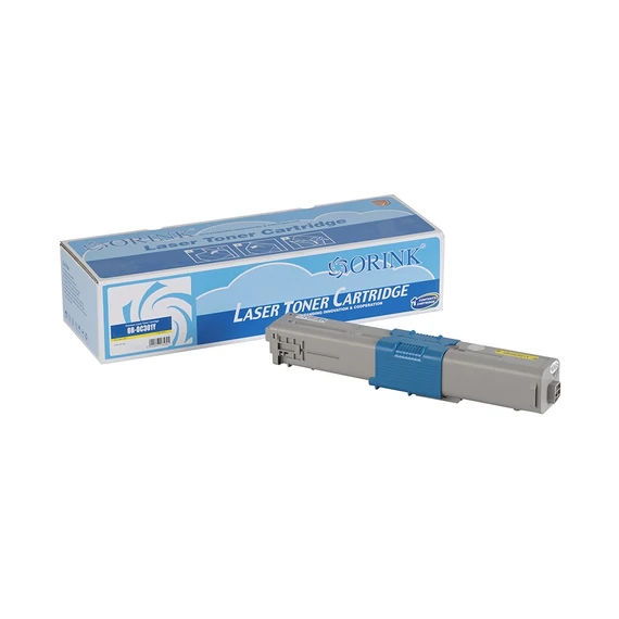Oki C301/C321 sárga toner (utángyártott Orink)