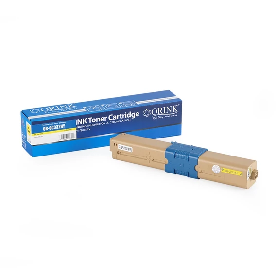 Oki C332/MC363 sárga toner 3K (utángyártott Orink)