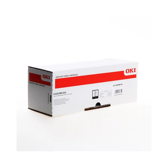 Oki 46508716 fekete toner (eredeti)