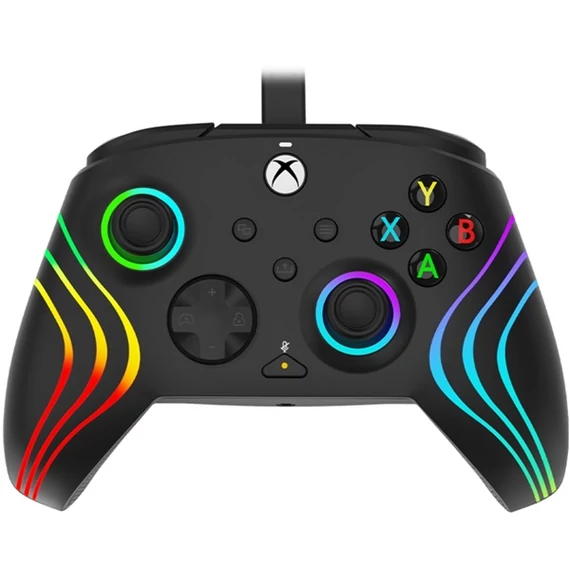 PDP Afterglow Wave Xbox Series X|S/Xbox One/PC 3,5 mm audio Lighting vezetékes kontroller