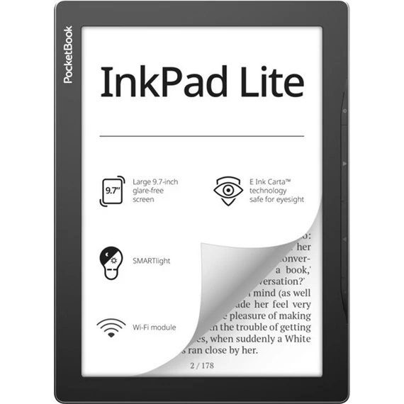PocketBook InkPad Lite 9,7" E-book olvasó 8GB Mist Grey