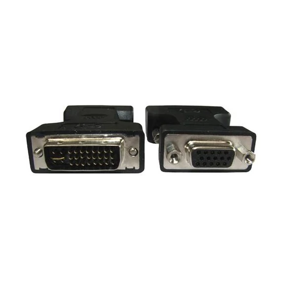 PRC DVI-I (Male) - D-Sub (VGA) (Female) átalakító