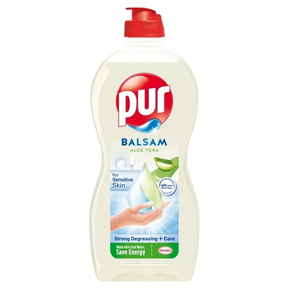Mosogatószer, 450 ml, PUR "Secrets of Care", aloe vera balzsam