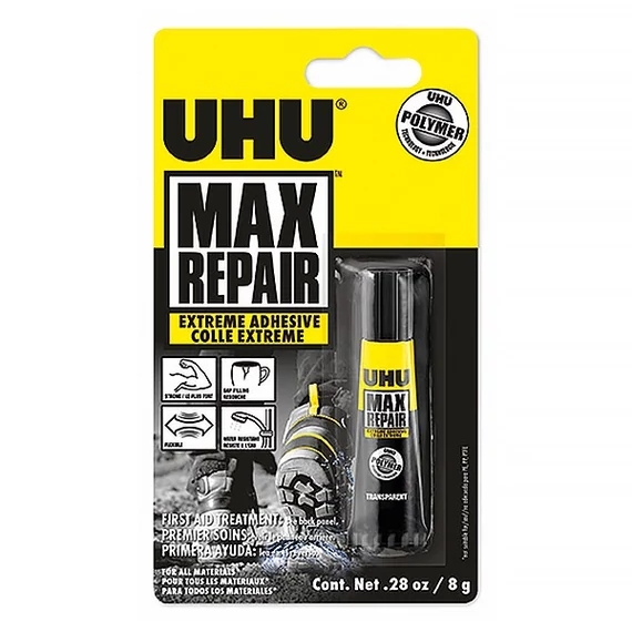 Ragasztó folyékony UHU Max Repair univerzális 8gr