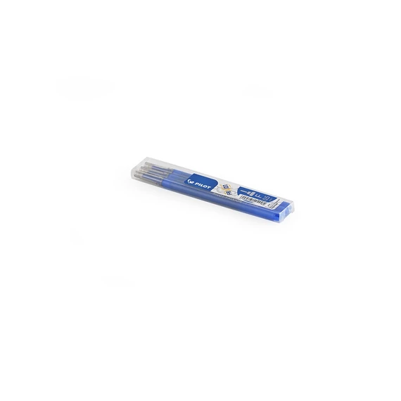 Rollertoll betét, 0,25mm, tűhegyű, törölhető, PILOT "Frixion Point", kék, 3db/cs