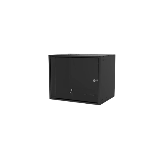 S-Link Rackszekrény - 9U 19" fali kivitel (530x400mm, Flatpack)