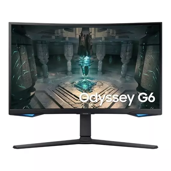 Samsung 27" LS27BG650EUX Gaming&Smart QHD VA 240Hz HDMI/DP/USB gamer ívelt monitor