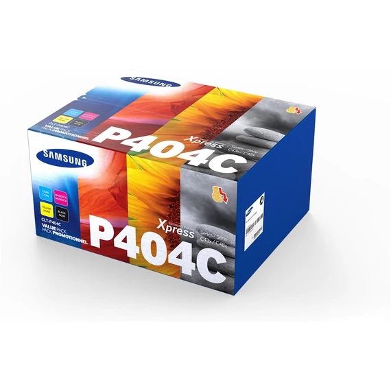 Samsung C430/C480 toner multipack BCMY CLT-P404C (SU365A) (eredeti)