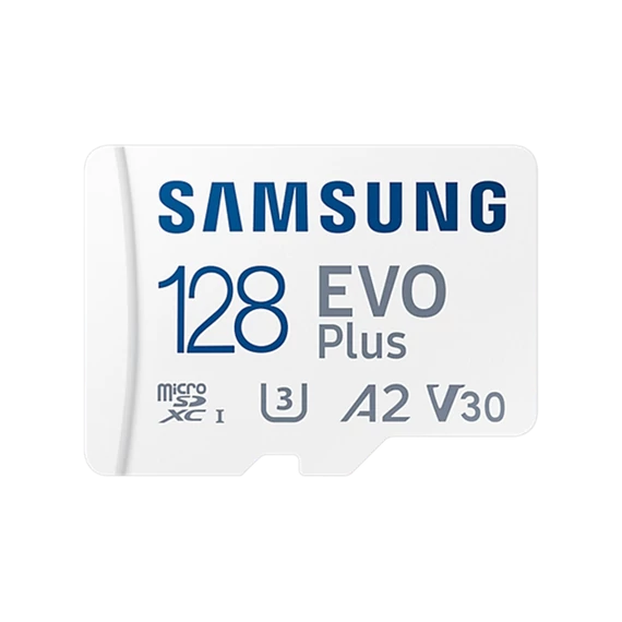 Samsung 128GB SD micro EVO Plus (SDXC Class10 UHS-I) (MB-MC128SA/EU) memóriakártya adapterrel
