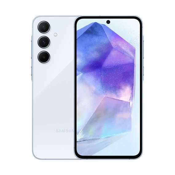 SAMSUNG Okostelefon - Galaxy A55 5G, Király jegeskék,256 GB