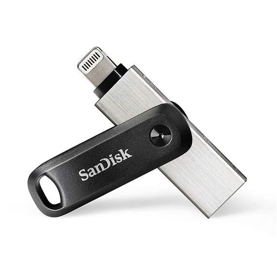 Sandisk 128GB USB3.0/Apple Lightning iXPAND GO Fekete-Ezüst (183588) pendrive