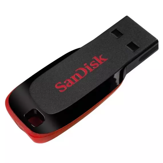 Sandisk 128GB USB2.0 Cruzer Blade Fekete-Piros (124043) pendrive