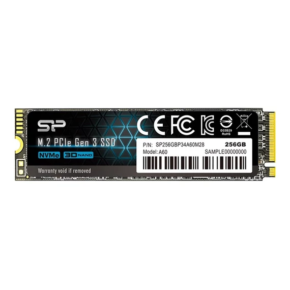 Silicon Power 256GB M.2 2280 NVMe P34A60