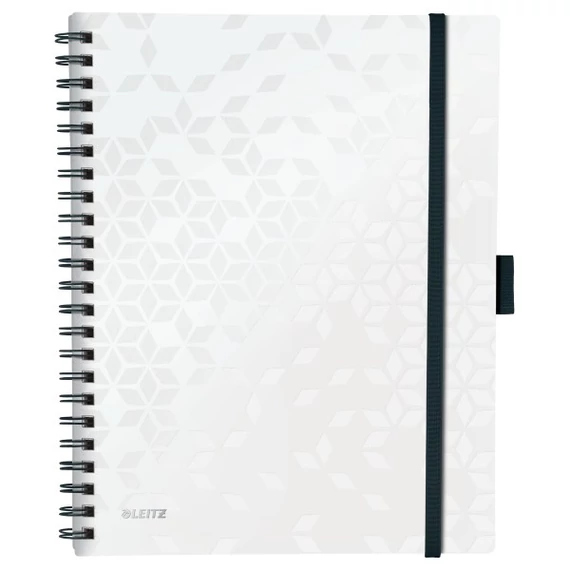 Leitz WOW Active spirálfüzet A4 kockás fehér