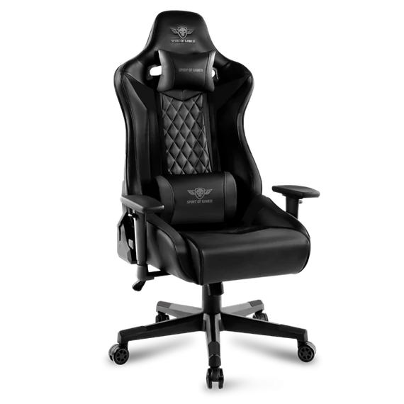 Spirit Of Gamer Crusader Gaming Chair Black