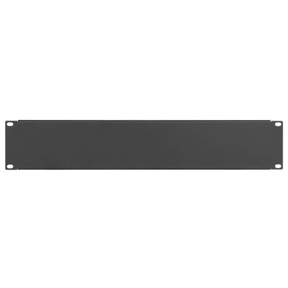 Stalflex RP19-2U-B 19" 2U fekete takaró panel