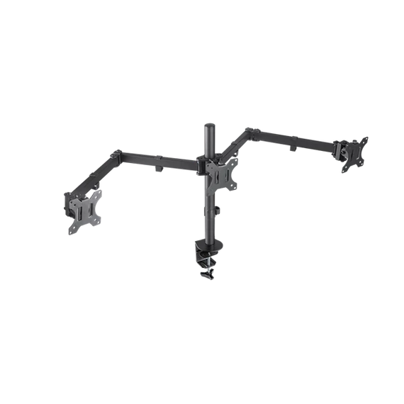 Stell SOS 1130 13"-27" háromkaros asztali monitor tartó konzol