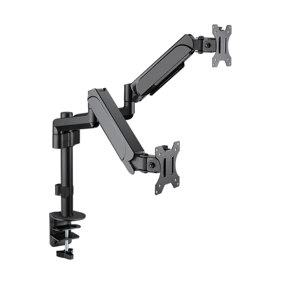 Stell SOS 2122 17"-32" kétkaros asztali monitor tartó konzol