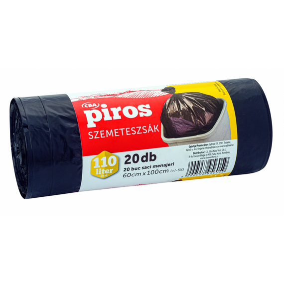 Szemeteszsák 110 liter (20 db/tekercs) CBA