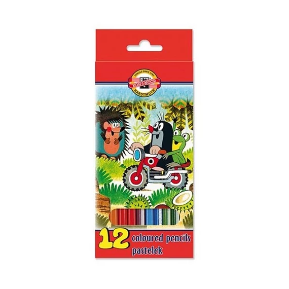 Színes ceruza KOH-I-NOOR 3652 hatszögletű 12db/készlet