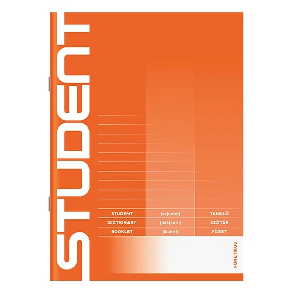 Szótárfüzet ICO Student A5 32 lapos 31-32 fonetikus