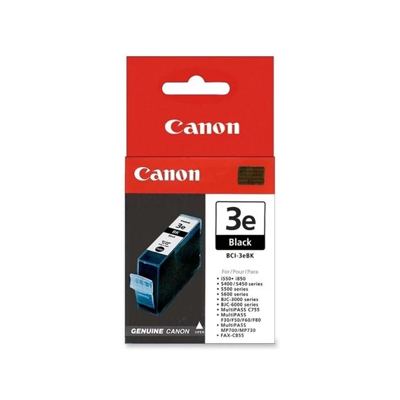Canon BCI3e fekete tintapatron (eredeti)