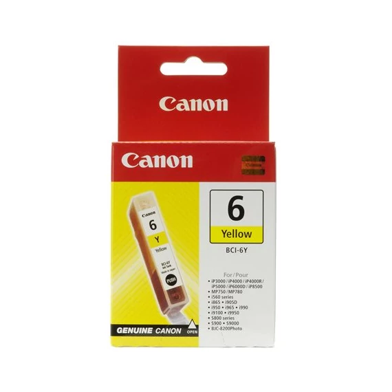 Canon BCI-6Y Yellow (eredeti)