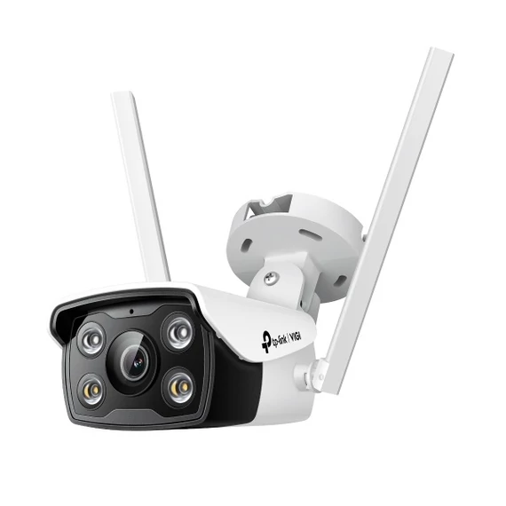 TP-Link IP csőkamera WiFi - C340-W (FullColor, 4MP, 4mm, kültéri IP66, H265+, fehér LED30m, IR30m, PoE/12VDC)