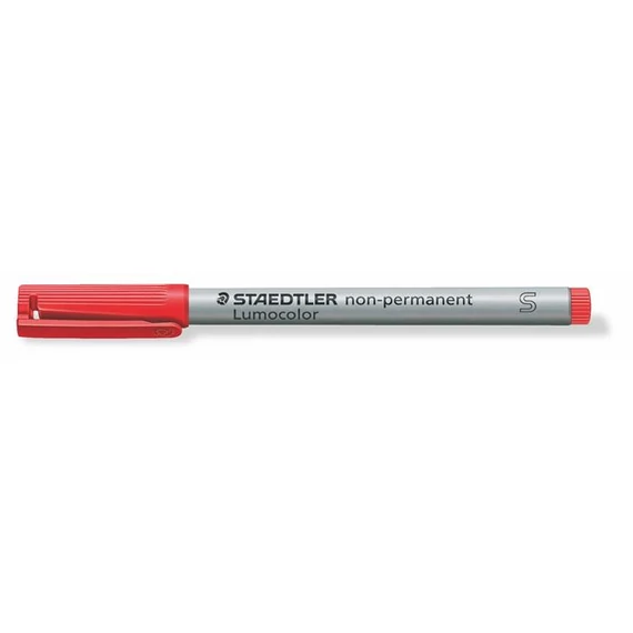 Alkoholmentes marker, OHP, 0,4 mm, STAEDTLER "Lumocolor 311 S", piros