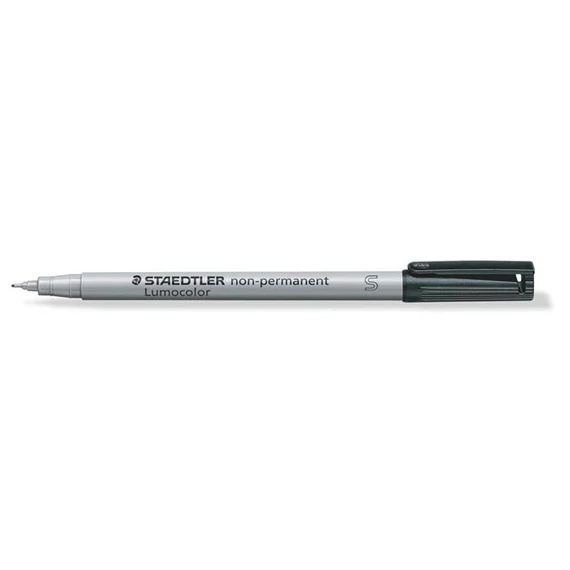 Alkoholmentes marker, OHP, 0,4 mm, STAEDTLER "Lumocolor 311 S", fekete