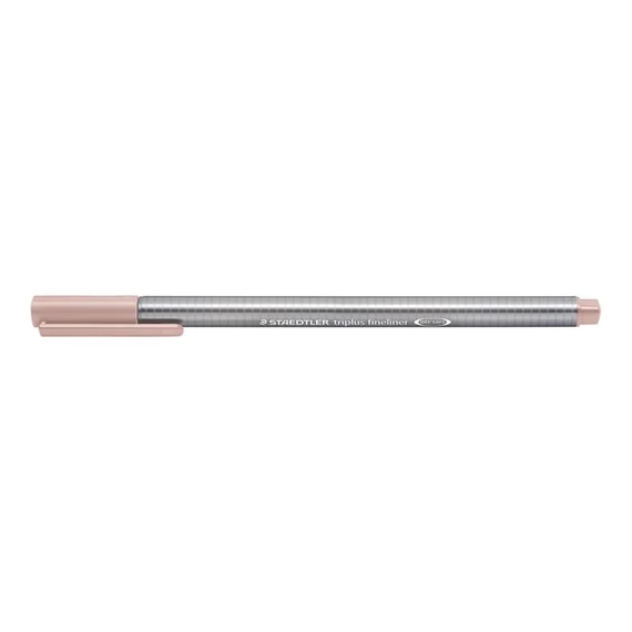 Tűfilc, 0,3 mm, STAEDTLER "Triplus 334", antik rózsaszín