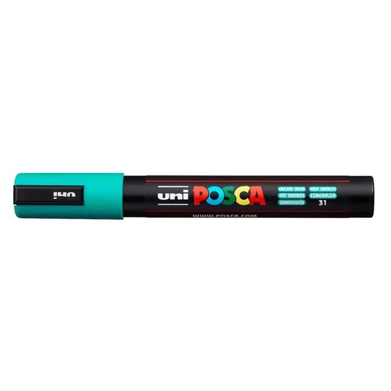 Filctoll UNI Posca PC-5M smaragd zöld