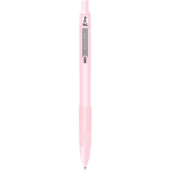 Golyóstoll ZEBRA Z-Grip 0,27mm írásvastagság pasztell pink