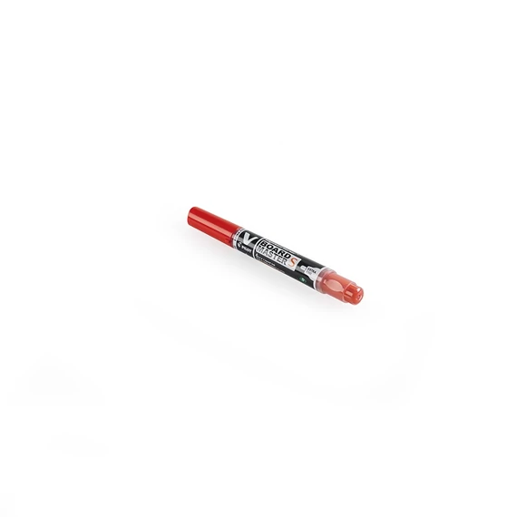 Táblamarker, 1,3 mm, EF, kúpos, PILOT "V-Board Master S", piros