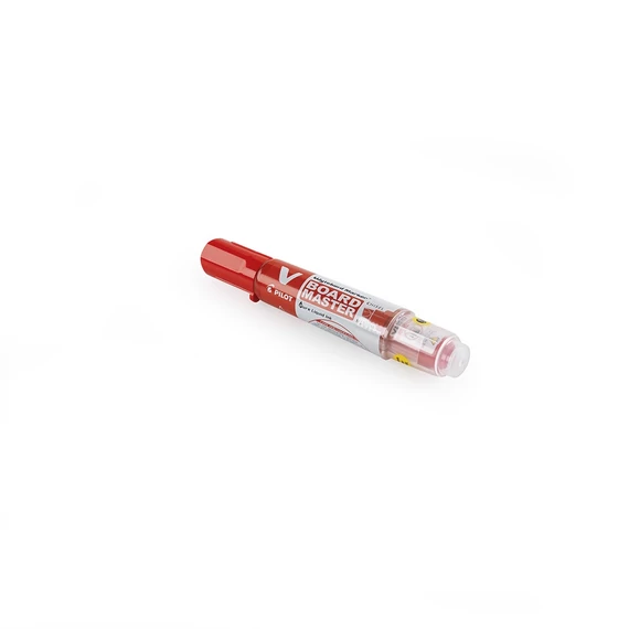 Táblamarker, 2,2-5,2 mm, vágott, PILOT "V-Board Master", piros