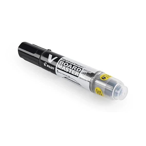 Táblamarker, 2,3 mm, kúpos, PILOT "V-Board Master", fekete