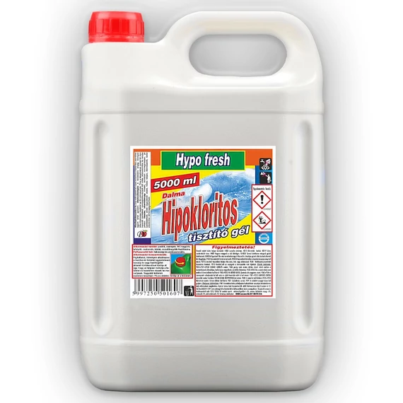 Antibakteriális gél, 5 l, hypo fresh