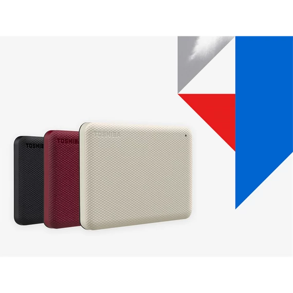 Toshiba 2TB 2,5" USB3.2 CANVIO ADVANCE White