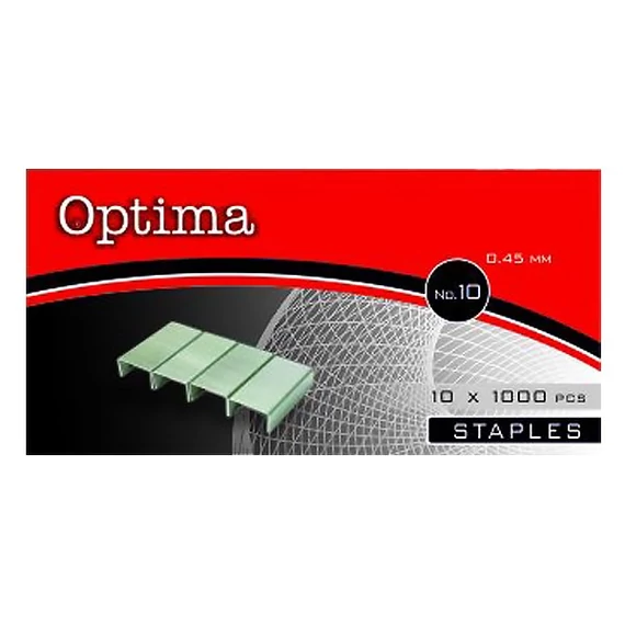 Tűzőkapocs OPTIMA No.10 1000db/dob