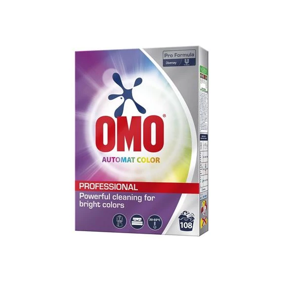 Mosópor, 5,4 kg, OMO "Professional Automat Color", színes ruhákhoz
