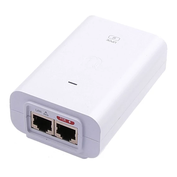 Ubiquiti U-POE-AF 48V 0,3A tápegység Gigabit LAN porttal